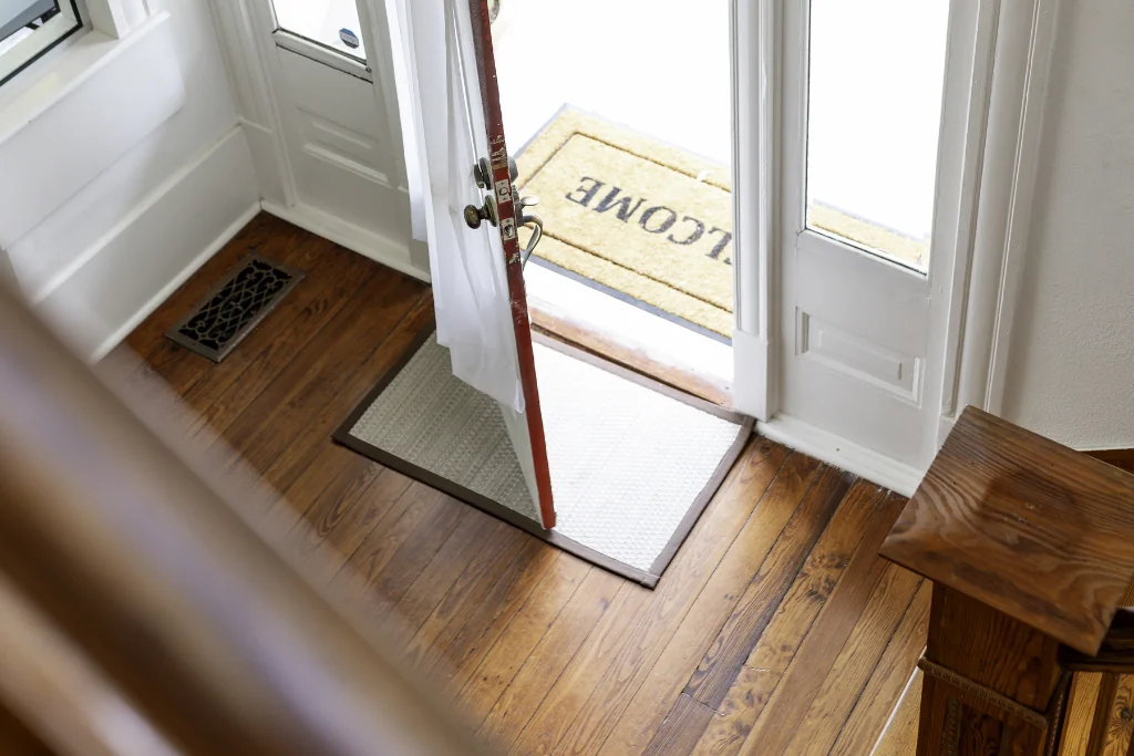 DBT House entrance door