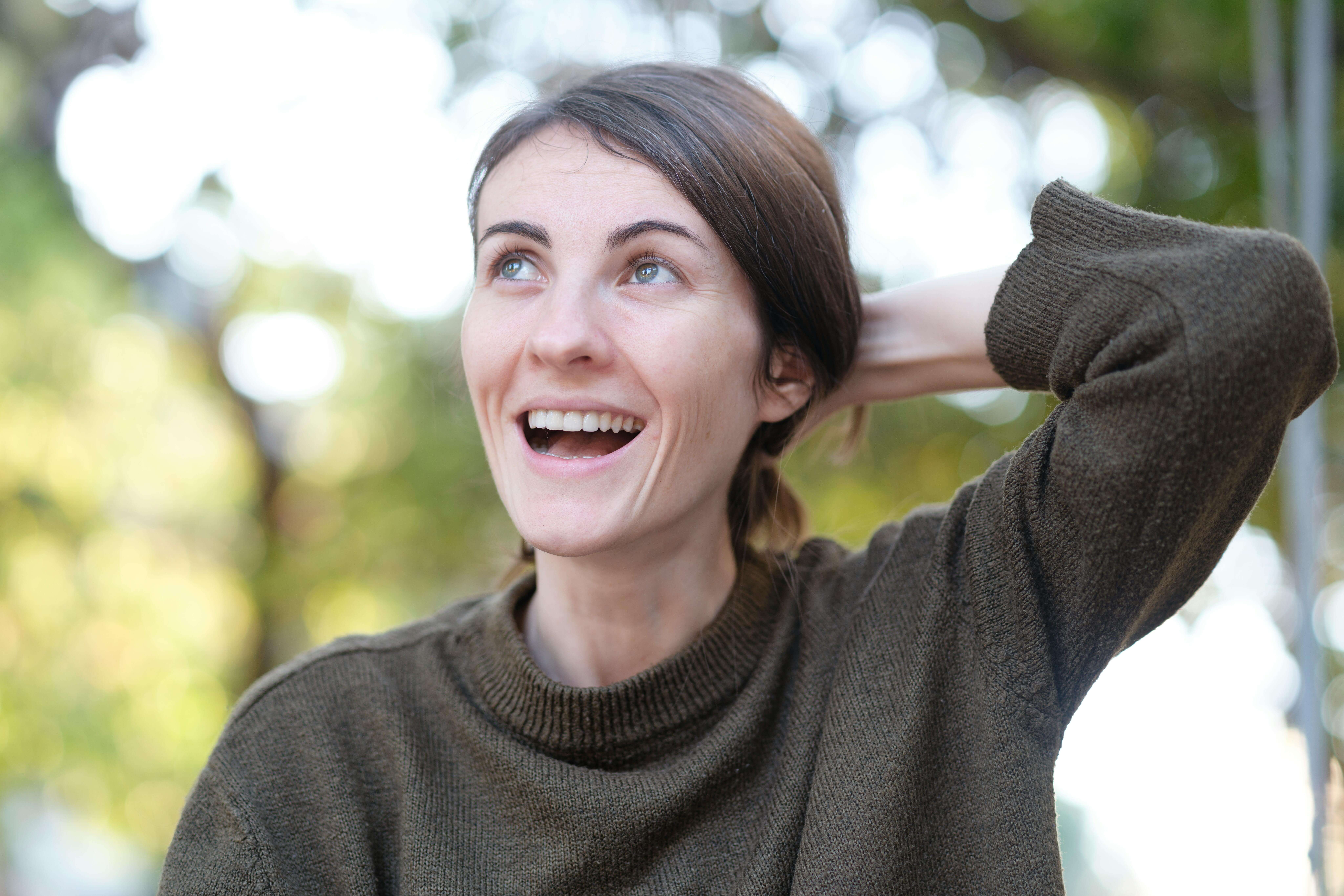 relieved woman | perfectionism treatment in houston, tx | overcoming perfectionism | perfectionism anxiety | adult iop | River Oaks | Bellaire | Tanglewood Relieved woman standing outside smiling. Don't let perfectionism and anxiety ruin your life, with the help of a supportive therapist you can begin to overcome perfectionism. Start Perfectionism treatment in Houston, TX soon.